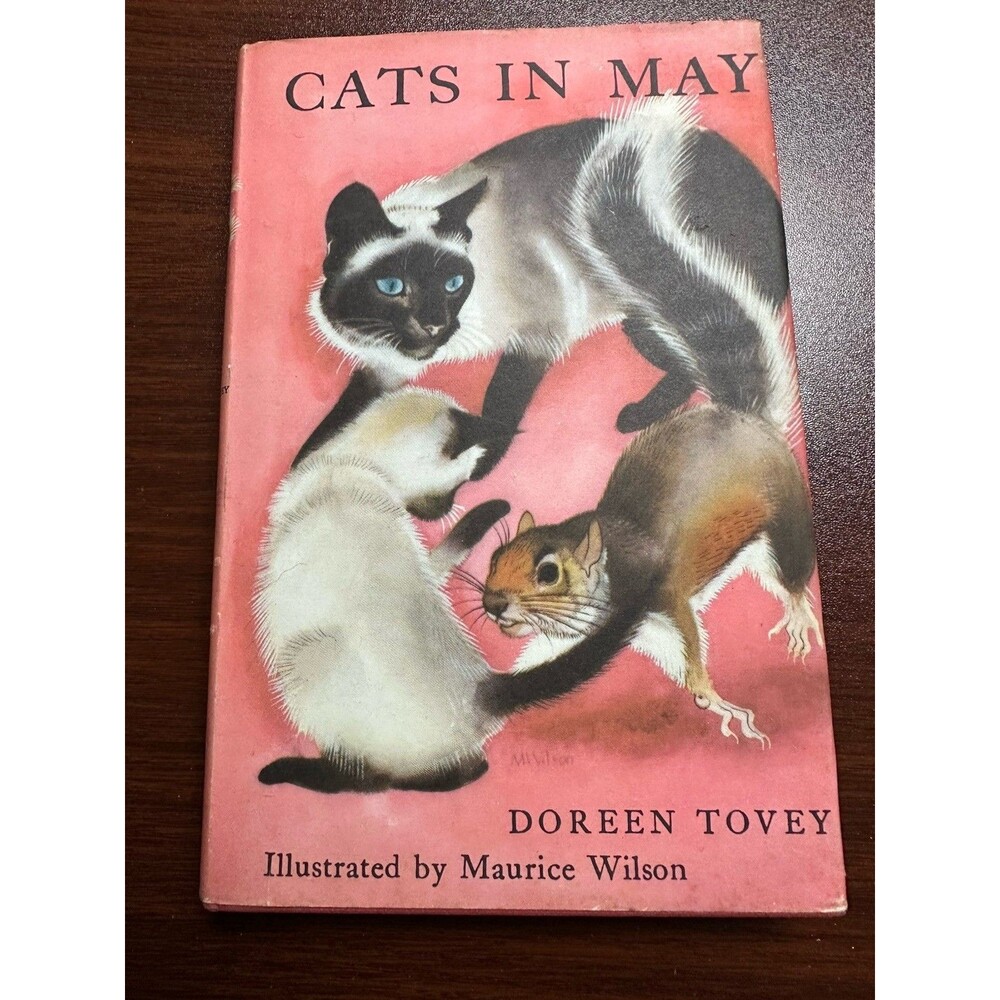 VGC Cats in May HardCover Book @1959